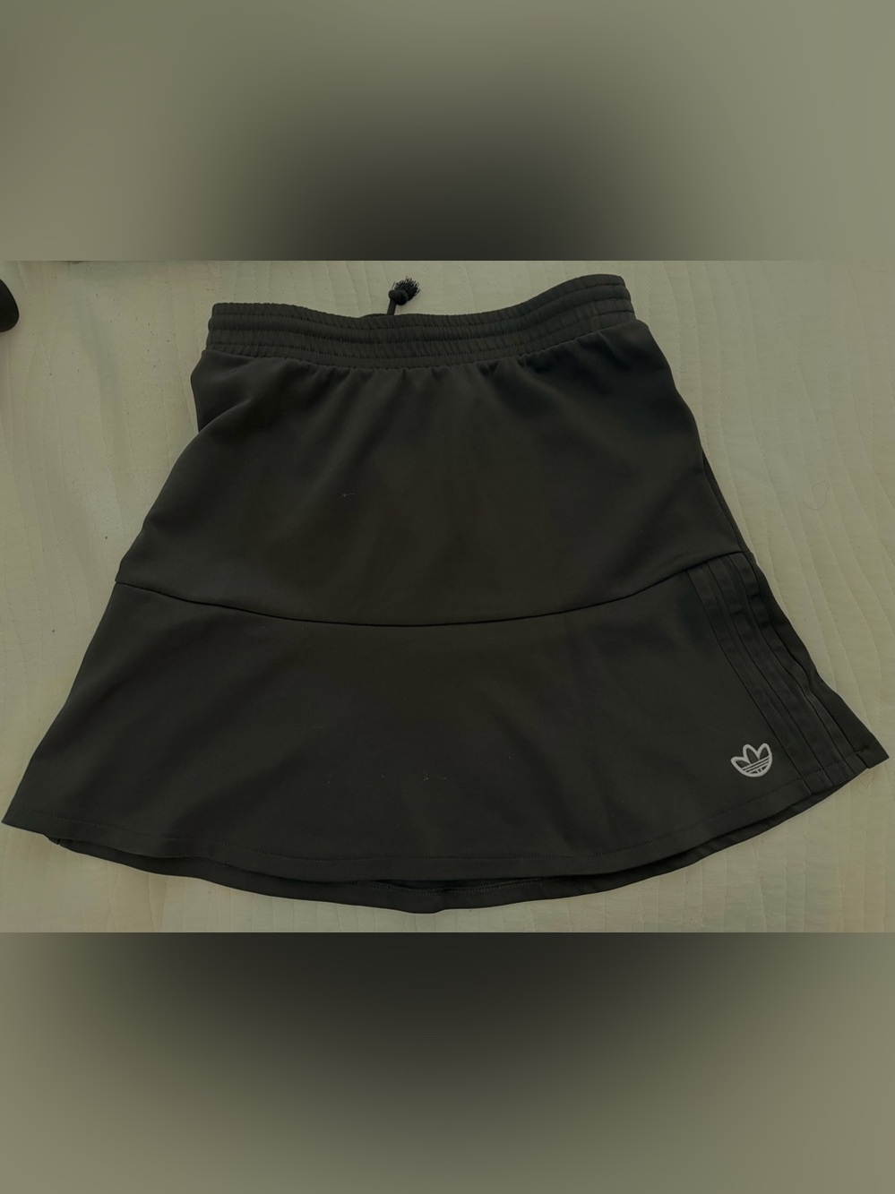 adidas Black Activewear skirt with Trefoil Logo M new